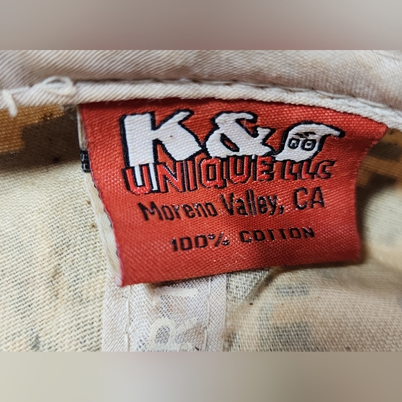 United States Navy Triple Logo Adult Hat Cap Adjustable Hook & Loop Digital Camo - Picture 12 of 12